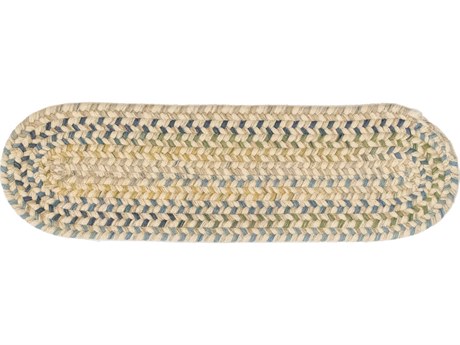 Colonial Mills Premier Woven Wool Blue Stair Tread (Set of 13)