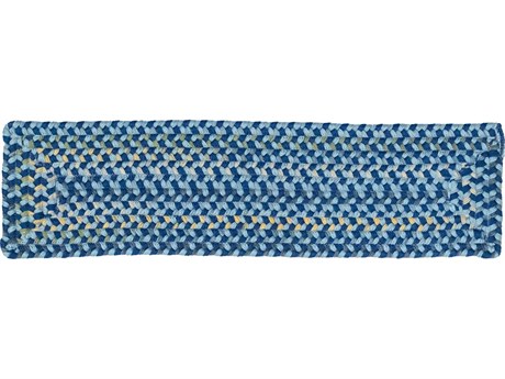 Colonial Mills Pinto Blue Stair Tread (Set of 7)