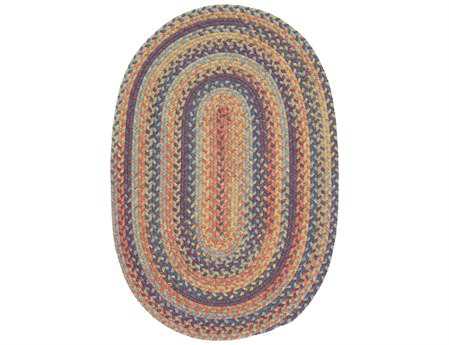Colonial Mills Rustica Braided Striped Area Rug