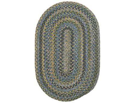 Colonial Mills Rustica Braided Striped Area Rug