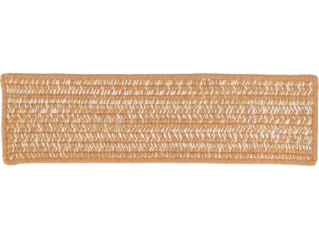 Colonial Mills Monterey Wool Tweed Gold Stair Tread Set of 4