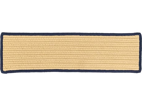 Colonial Mills Seville Navy Stair Tread Set of 4