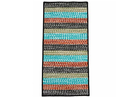 Colonial Mills Ashton Braided Striped Runner Area Rug