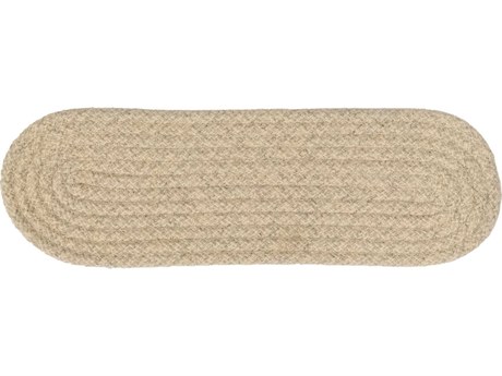 Colonial Mills Woven Natural Houndstooth Natural Stair Tread (Set of 7)