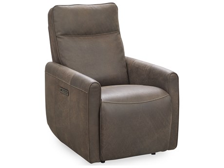 Classic Home Vivica Brown Leather Accent Chair