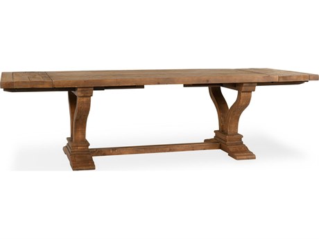 Classic Home Alexander Rectangular Wood Brown Dining Table