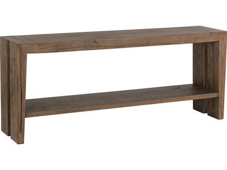 Classic Home Troy Rectangular Wood Brown Console Table
