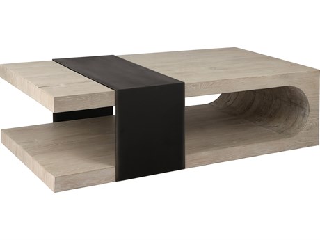 Classic Home Danica Rectangular Wood White Coffee Table
