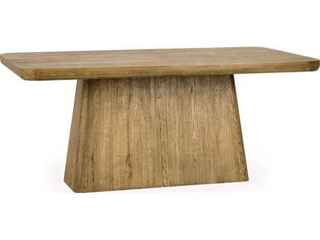 Classic Home Orlando Rectangular Wood Light Brown Dining Table