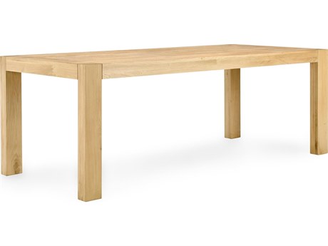 Classic Home Parsons Rectangular Wood Matte Natural Dining Table
