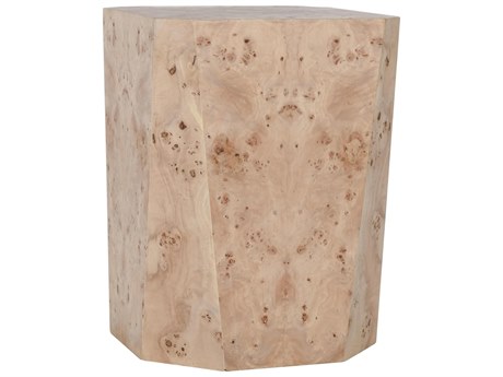 Classic Home Avena Wood Natural End Table