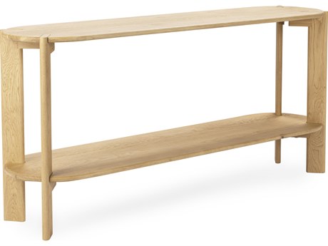 Classic Home Kering Rectangular Wood Natural Coffee Table