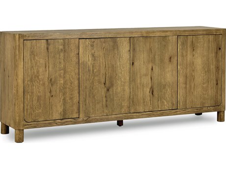 Classic Home Orlando 80" Oak Wood Brown Sideboard