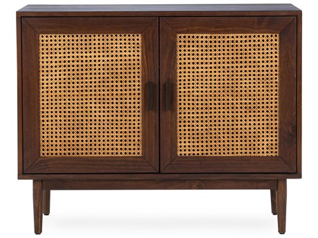 Classic Home Edris Walnut Brown Pine Wood Accent Chest
