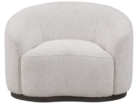 Classic Home Beverly Swivel White Accent Chair