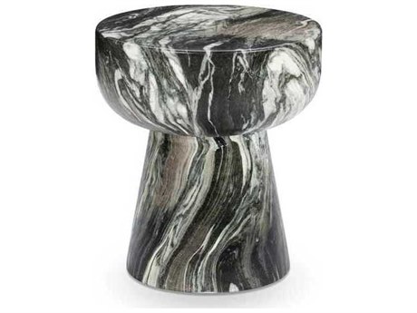Classic Home Merz Green Accent Stool
