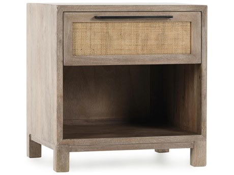Classic Home Jensen 1-Drawer Mango Wood Nightstand