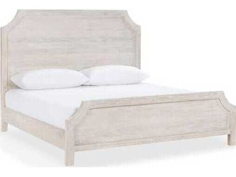 Classic Home Westmont White Mango Wood King Panel Bed