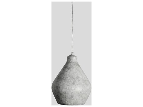 Classic Home Jerry 1-Light Light Gray Dome Mini Pendant