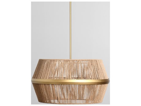 Classic Home Wendy 6-Light Natural Brown Chandelier