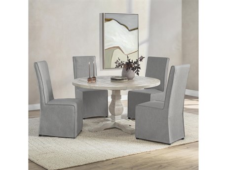 Classic Home Caleb Pine Wood Dining Room Set