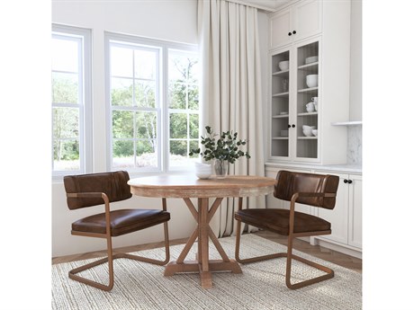 Classic Home Fonda Pine Wood Dining Room Set