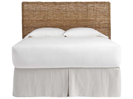 Coastal Living Home Escape Woven Wicker Full Headboard