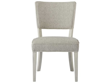 Coastal Living Home Escape Gray Upholstered Side Dining Chair