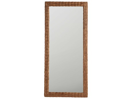 Coastal Living Home Weekender Watch Hill Rectangular Natural Floor Mirror