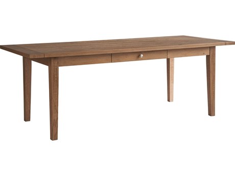 Coastal Living Home Weekender Rectangular Wood Sand Dune Dining Table