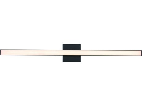 Craftmade Trim 1-Light Flat Black Vanity Light