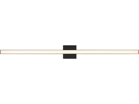 Craftmade Trim 1-Light Flat Black Vanity Light