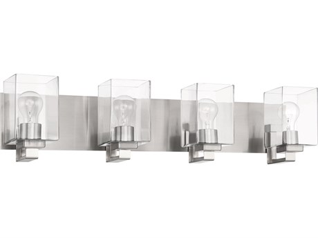 Craftmade Mcclane 4-Light Brushed Polished Nickel Vanity Light