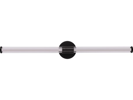 Craftmade Contrast Flat Black Vanity Light