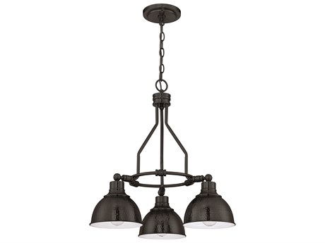 Craftmade Timarron 3-Light Aged Bronze Brushed Bell Chandelier