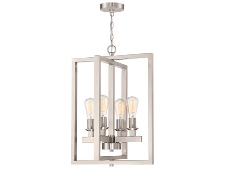 Craftmade Chicago 4-Light Brushed Polished Nickel Chandelier