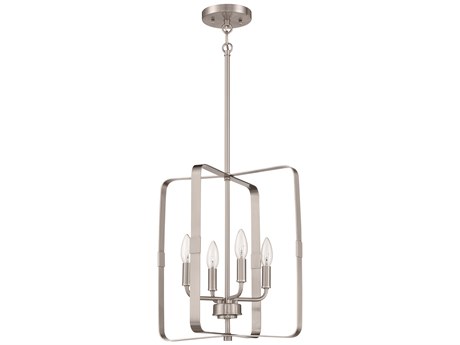 Craftmade Stowe 4-Light Brushed Polished Nickel Chandelier