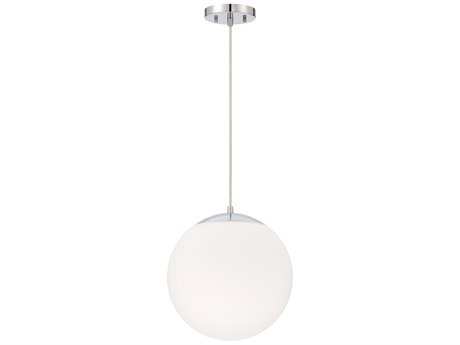 Craftmade Gaze 1-Light Chrome Glass Globe Mini Pendant