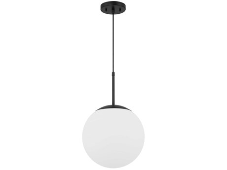 Craftmade Gaze 1-Light Flat Black Globe Mini Pendant
