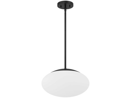 Craftmade Gaze 1-Light Flat Black Pendant