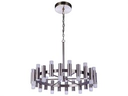 Craftmade Simple Lux 12-Light Brushed Polished Nickel LED Craftmade Simple Lux 12-Light Brushed Polished Nickel LED