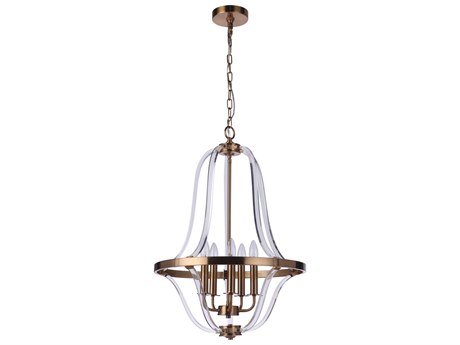 Craftmade Graclyn 5-Light Satin Brass Pendant