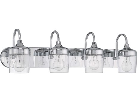 Craftmade Wrenn 4-Light Chrome Vanity Light