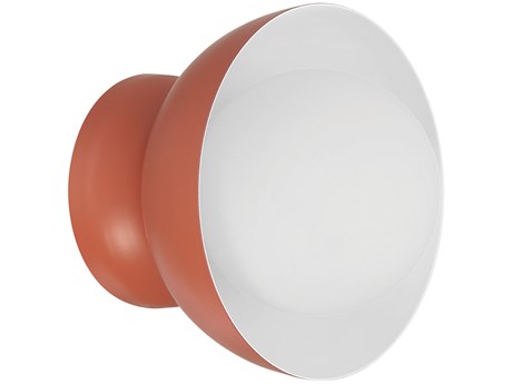 Craftmade Ventura 1-Light Baked Clay Orange Wall Sconce