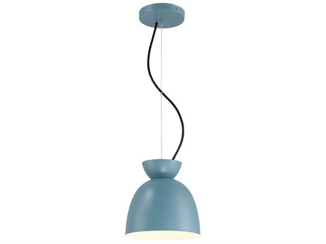 Craftmade Ventura 1-Light Dusty Blue Dome Mini Pendant