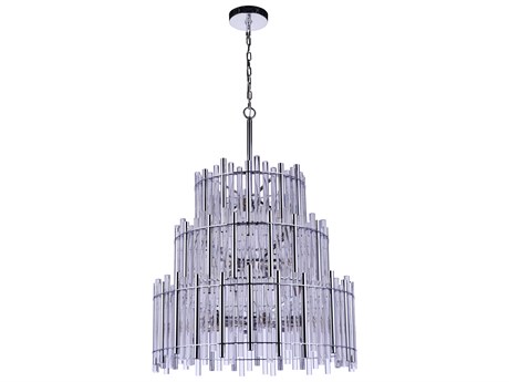 Craftmade Reveal 13-Light Chrome Drum Chandelier