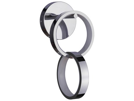 Craftmade Context 2-Light Chrome Wall Sconce