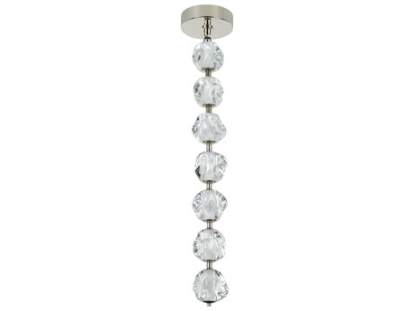 Craftmade Jackie 1-Light Polished Nickel Globe Mini Pendant