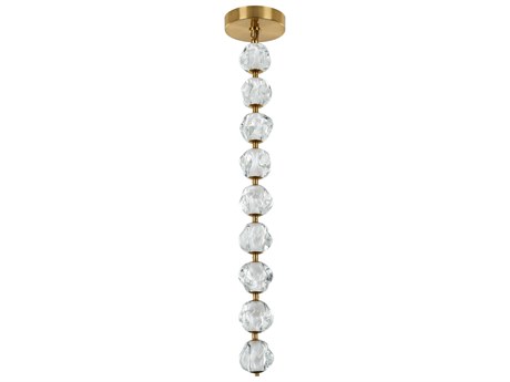 Craftmade Jackie 1-Light Satin Brass Globe Mini Pendant