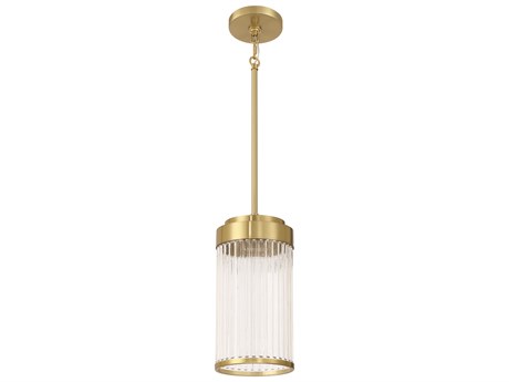 Craftmade Whittley 1-Light Satin Brass Mini Pendant